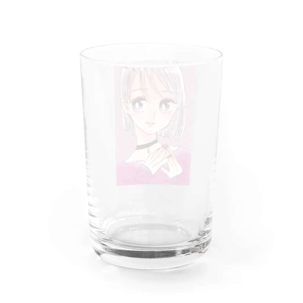 プンさんしょっぷのsin kikouhou Water Glass :back