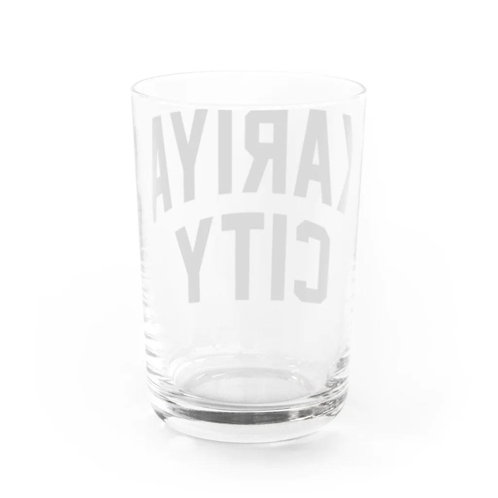 JIMOTOE Wear Local Japanの刈谷市 KARIYA CITY Water Glass :back