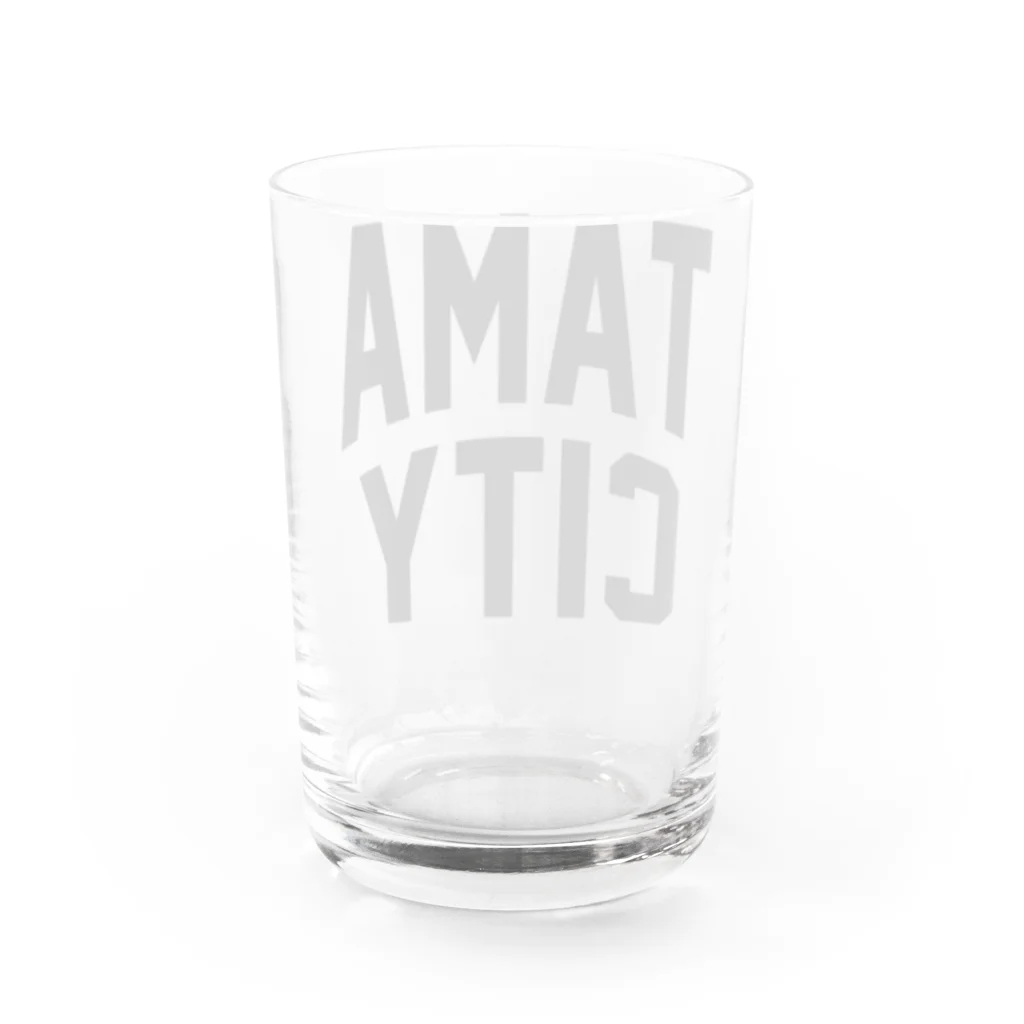 JIMOTOE Wear Local Japanの多摩市 TAMA CITY Water Glass :back