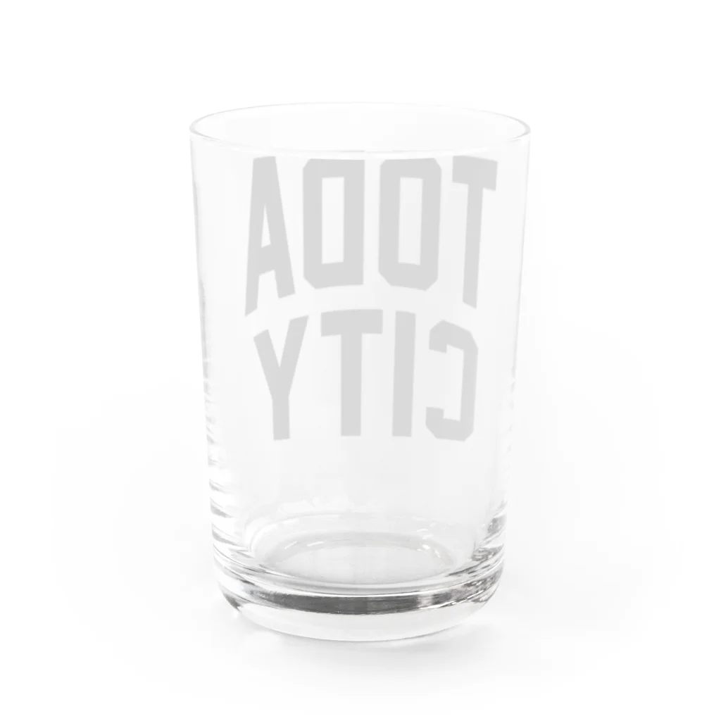 JIMOTO Wear Local Japanの戸田市 TODA CITY Water Glass :back