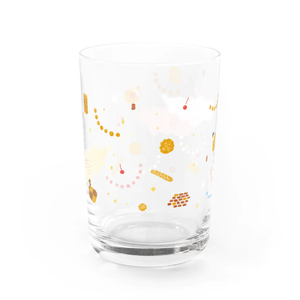 Ufufuyaのヘンゼルとグレーテルのかくれんぼ  カラフル Water Glass :back