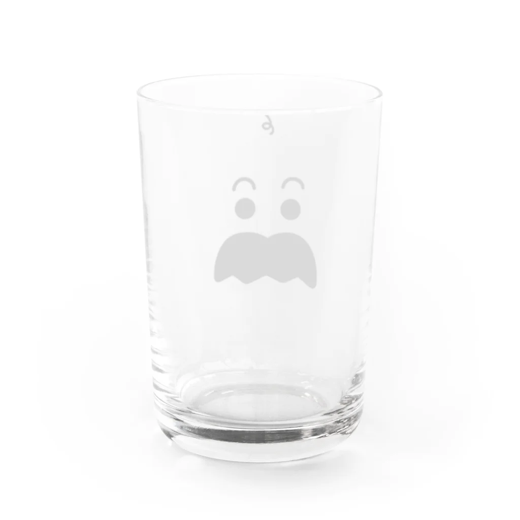 稲川イレブンのいなちゅう Water Glass :back