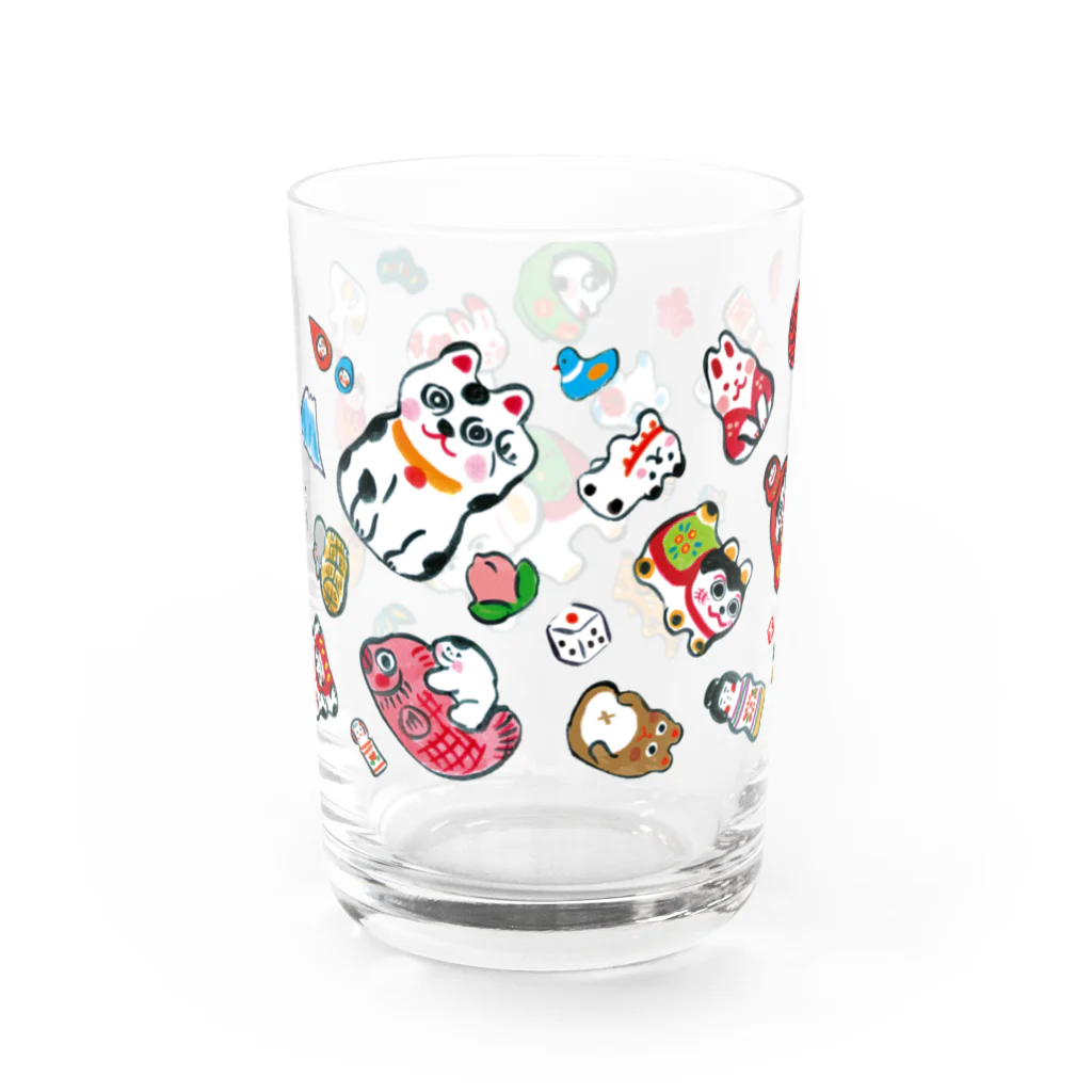 いも太郎のgangu Water Glass :back