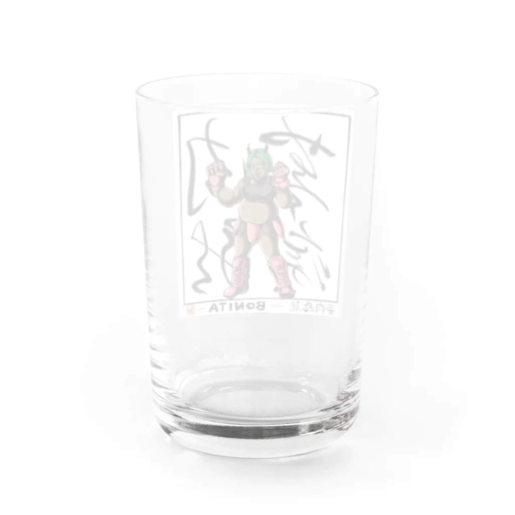 BONITAの今仁先生×神楽先生×BONITA Water Glass :back