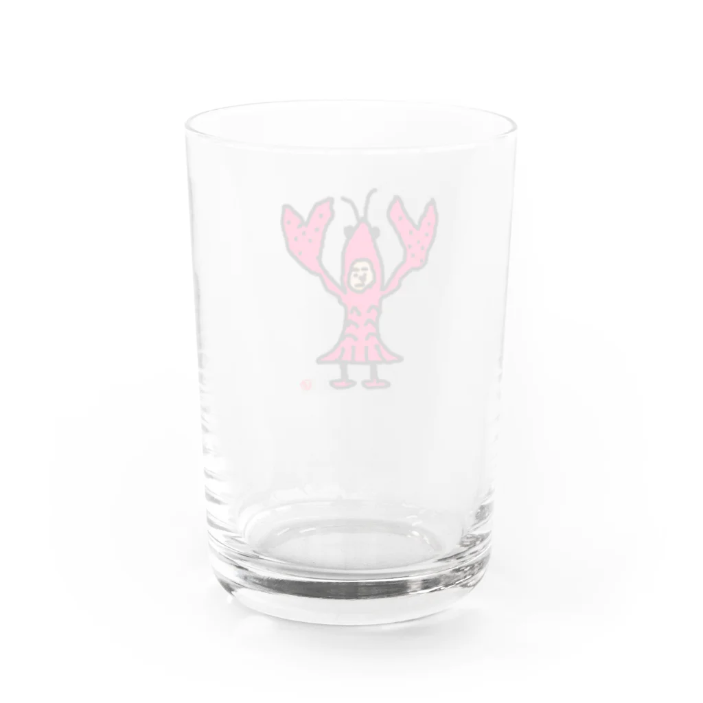 きたぽよグッズショップ【ぽよ劇場のグッズ屋さん】のロブ  Water Glass :back