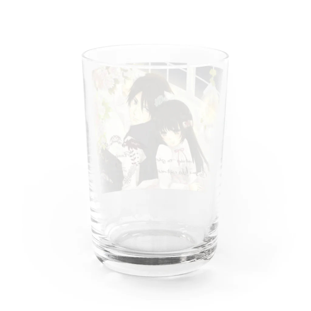 ❀天使色工房～咲良総司の小物やさん～❀のアストライオス５周年イラスト Water Glass :back