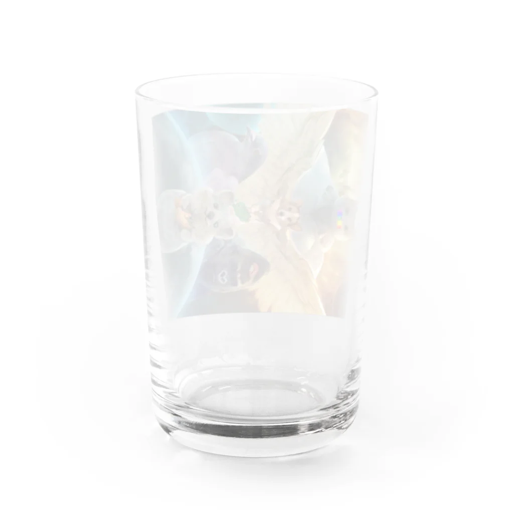 原田いすか‎ฅ( ̳• ·̫ • ̳ฅ)のODNER　（ﾖｺ） Water Glass :back