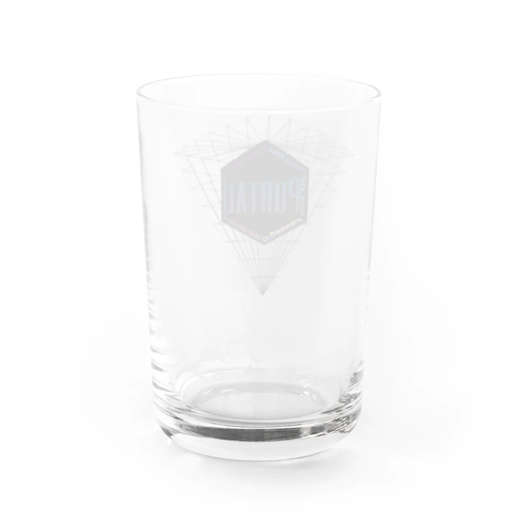 Aimurist の逆転ピラミッド　BC PORTAL Water Glass :back