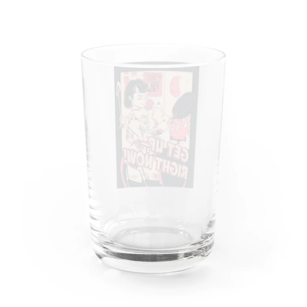 エンドーハイロウ (イラストレーター)のブレックファーストサキュバス Water Glass :back