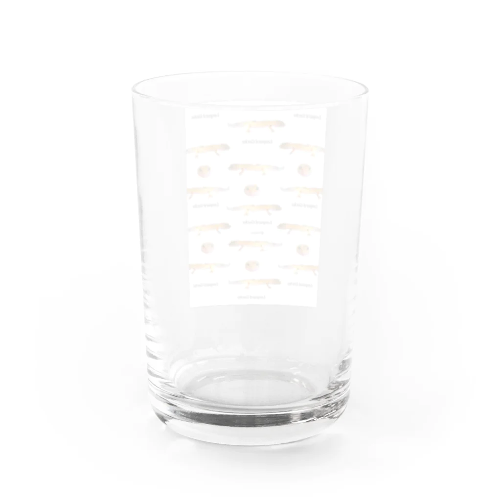 花梟のゆりかごのドミちゃん山盛り Water Glass :back