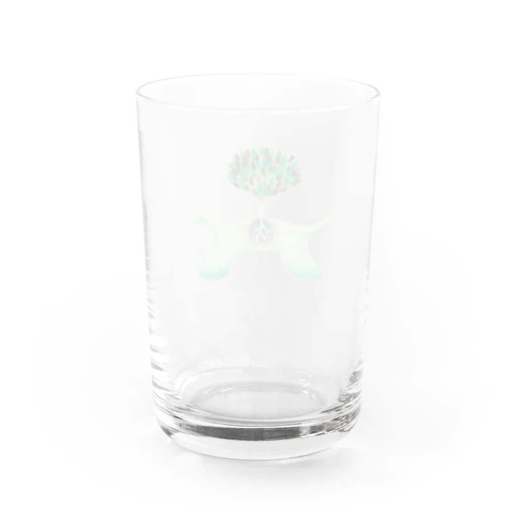 タテヤマフユコの共存 Water Glass :back