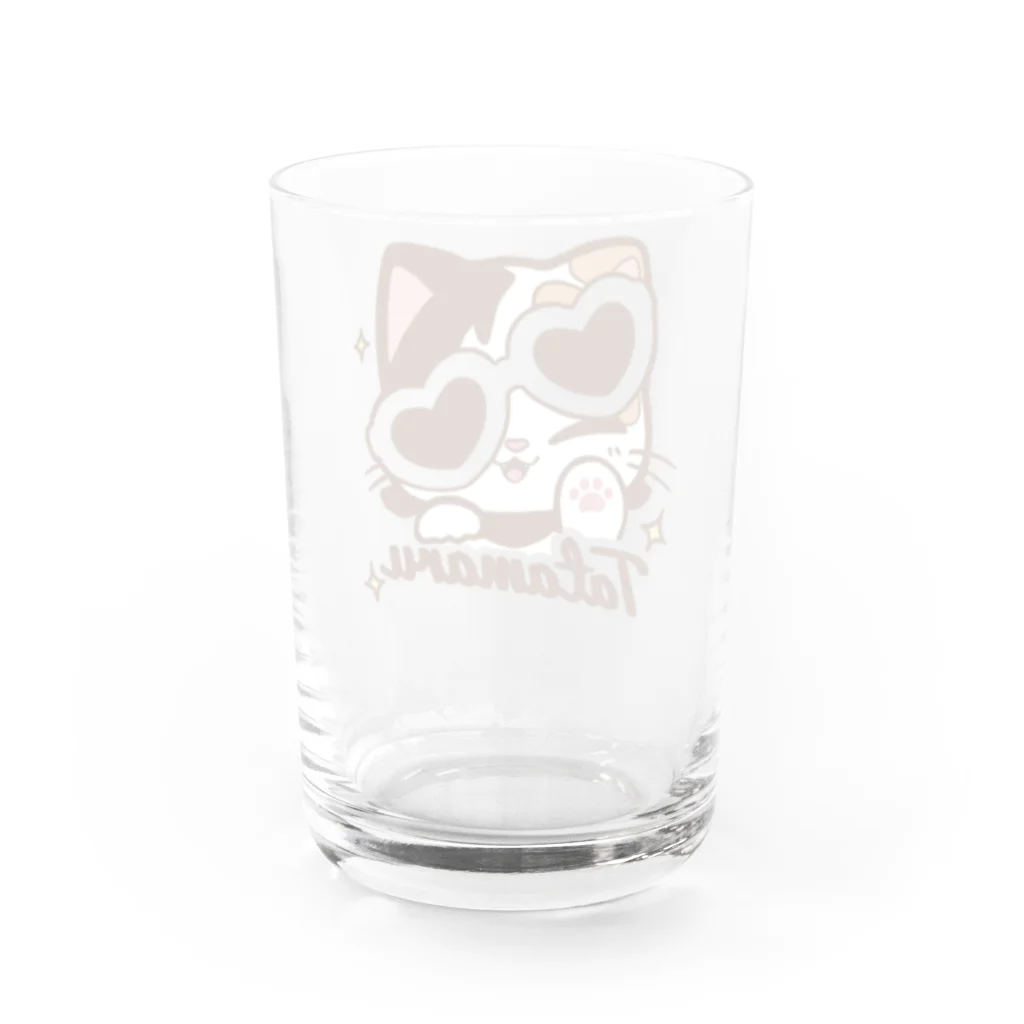 たたまるのおみせのEnjoy Tatamaru 透 Water Glass :back