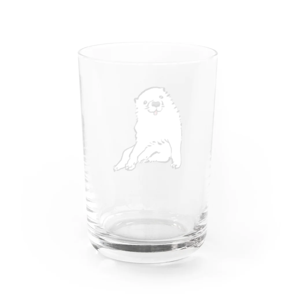 ふくふく商店の長沢芦雪の「あの犬」 Water Glass :back