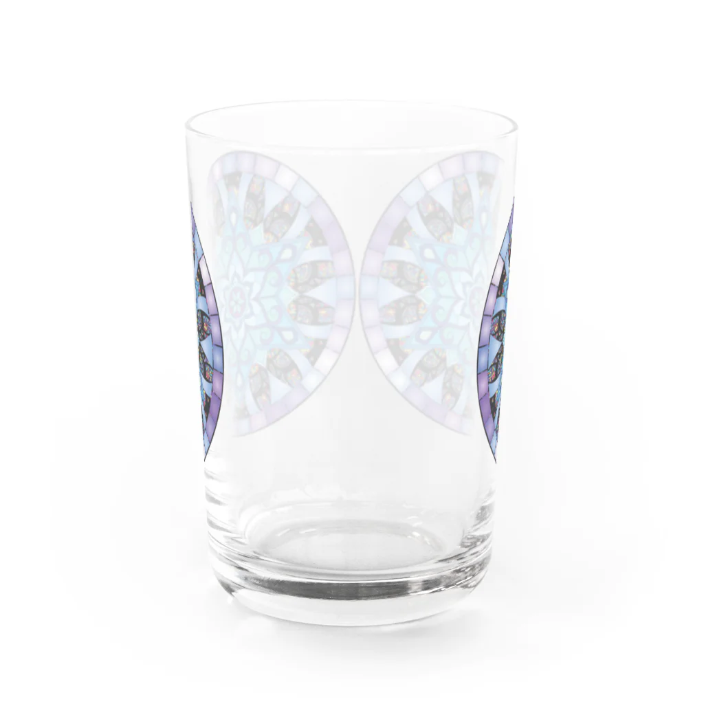 isao130のステンドグラス Water Glass :back