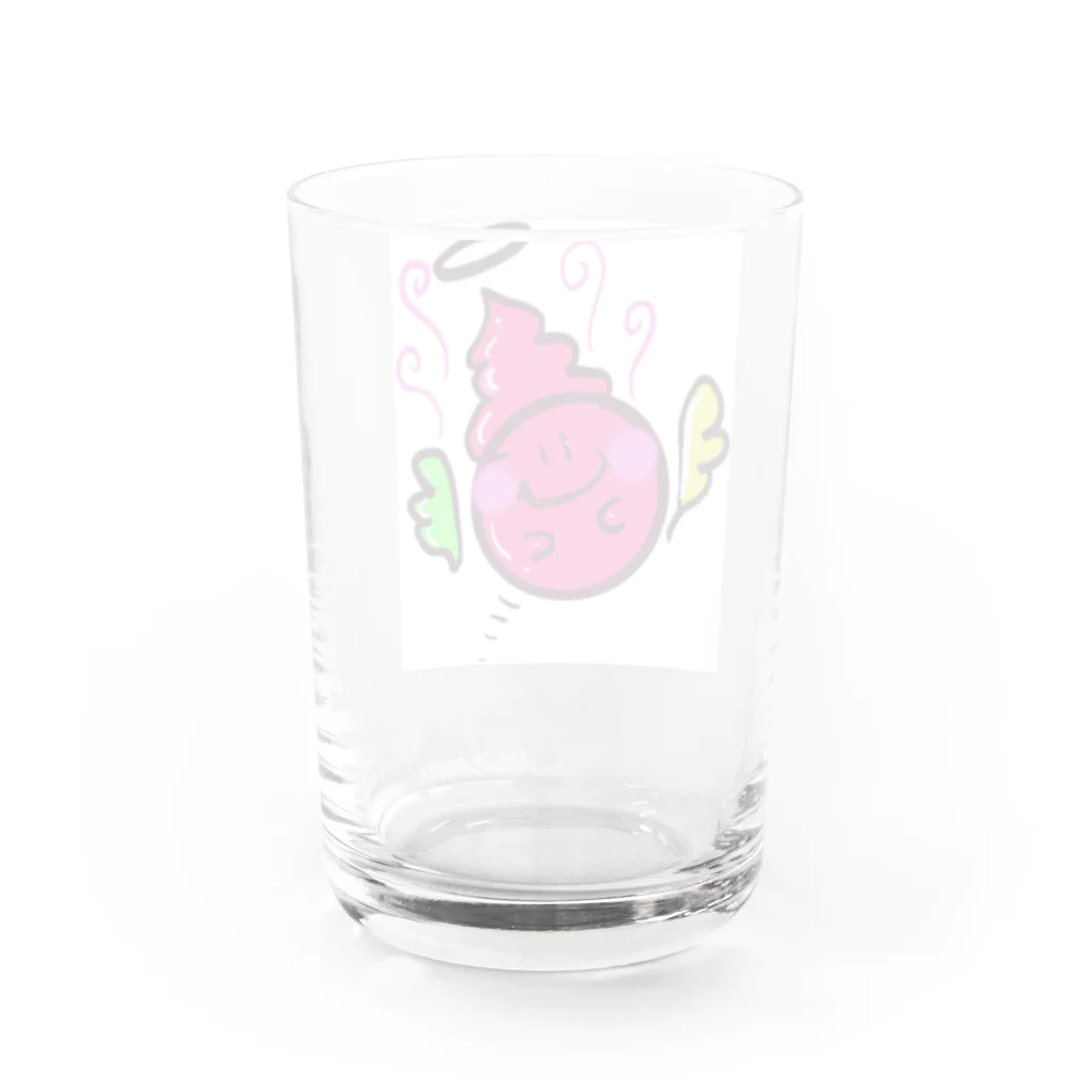 ▲ゆっこ(岩手産のスカイツリー )▲の岩手産のスカイツリー　ゆっこ Water Glass :back