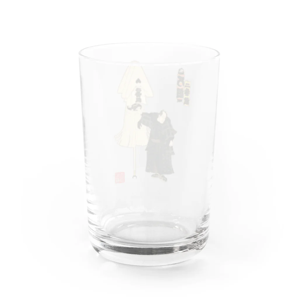 Rigelの江戸の花子供遊び 二番組ろ組 Water Glass :back