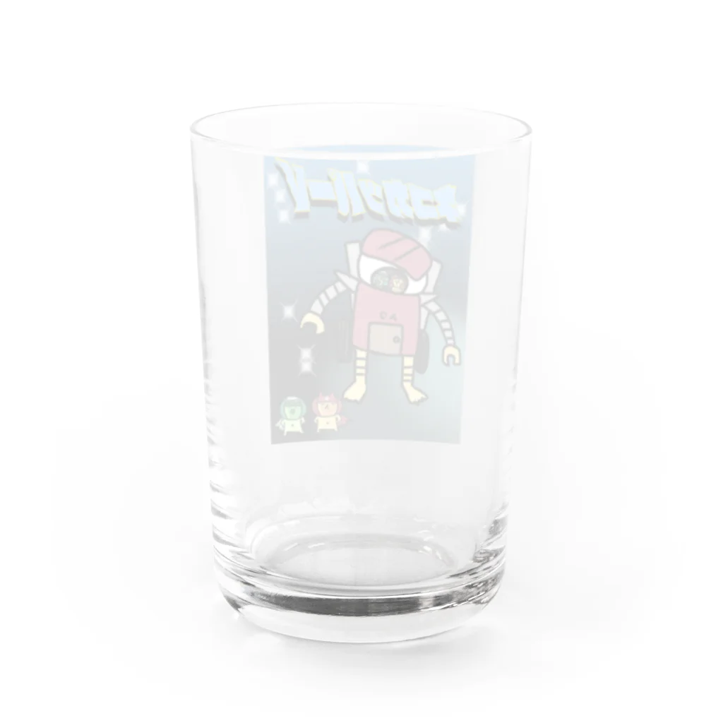 ねこねこむキャラクターショップのネコカッパーV Water Glass :back