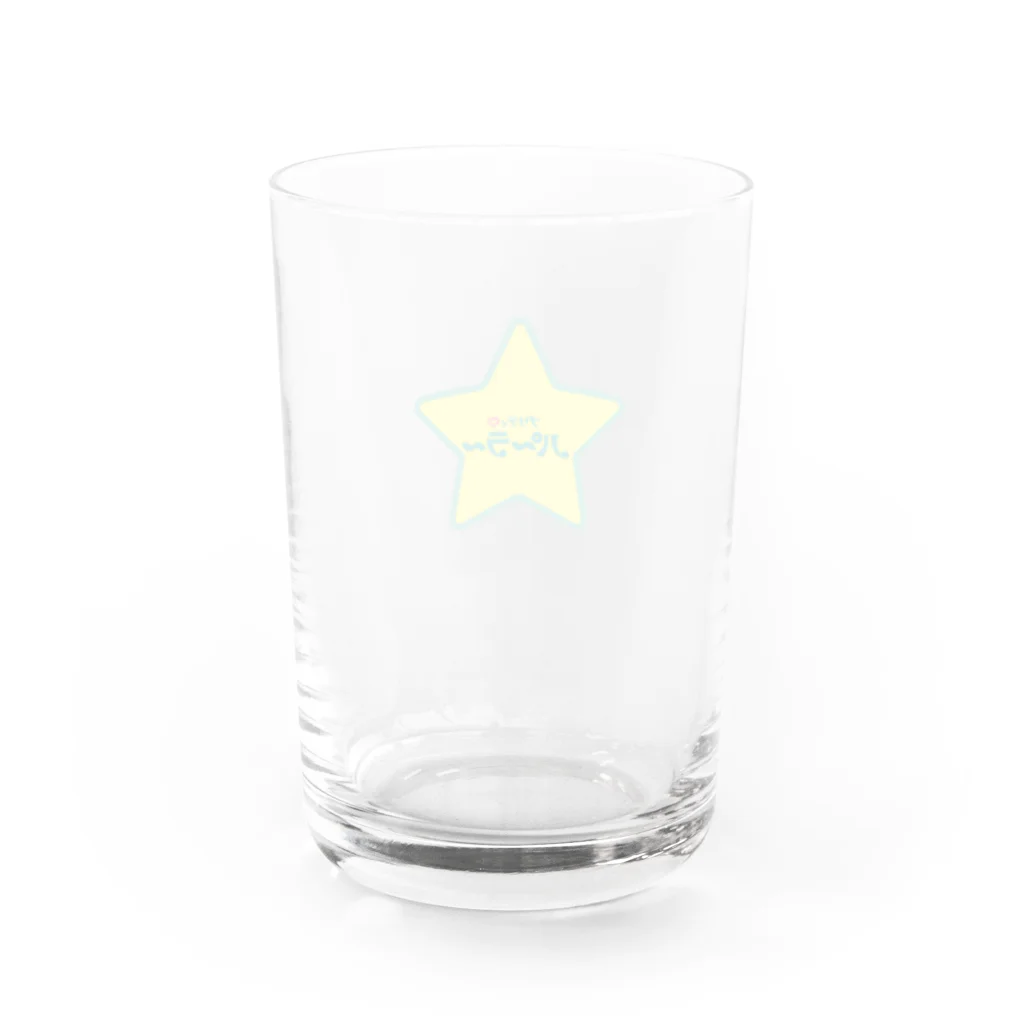 ヌケガケ☆ゆ〜らんのプリティ♡パ〜ラ〜 Water Glass :back