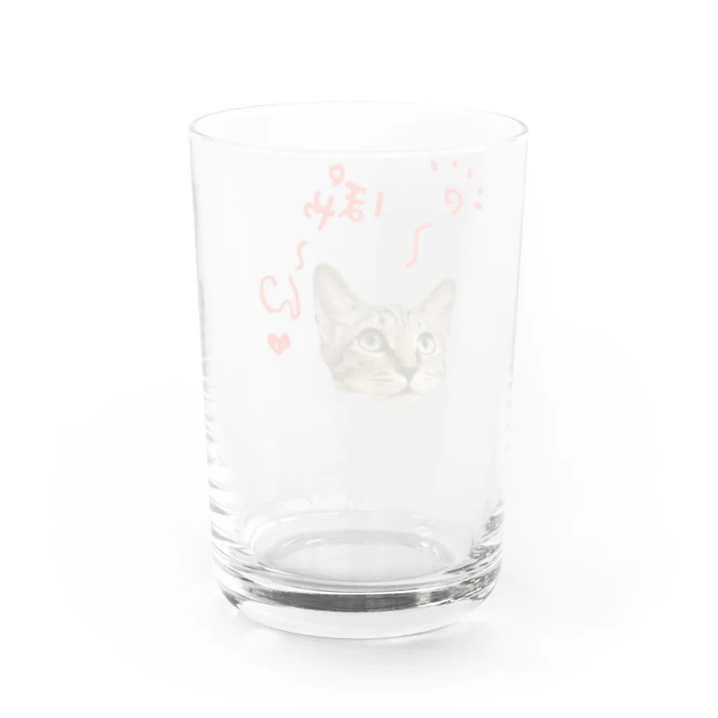 さくちゃん/マジで鉛筆画やってて良かった😭のぽやん子ちゃんシリーズ Water Glass :back