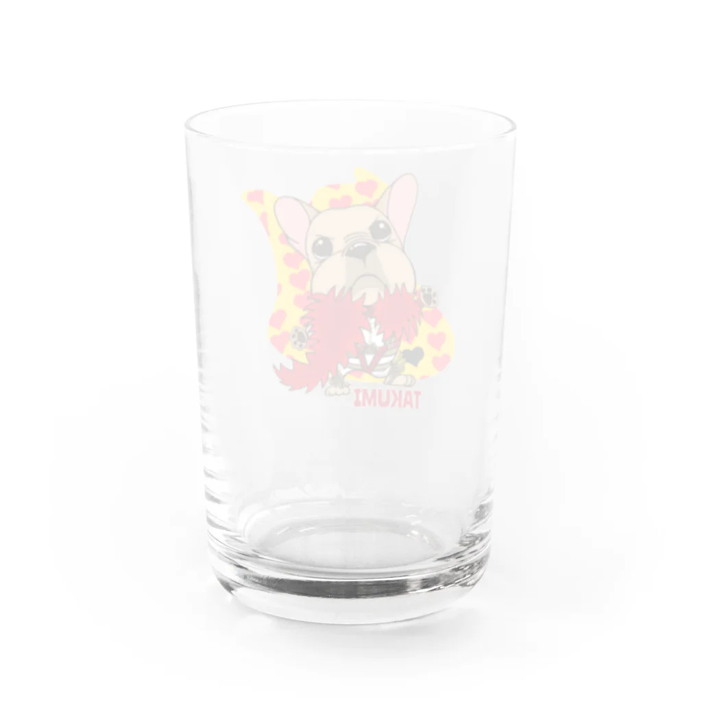 彩羽 匠 takumi irohaのわさイラスト Water Glass :back