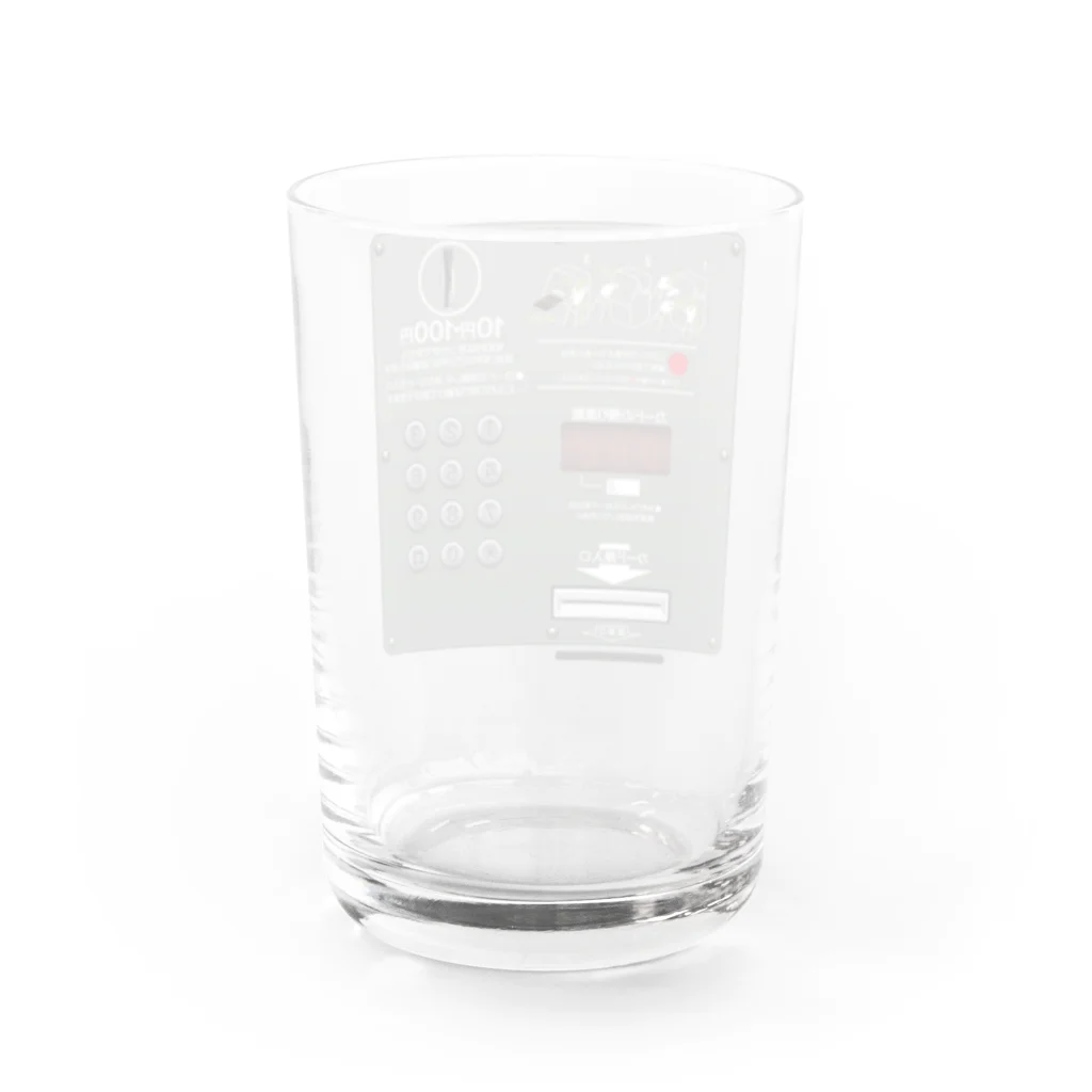 無彩色デザイン販売所の公衆電話 Water Glass :back