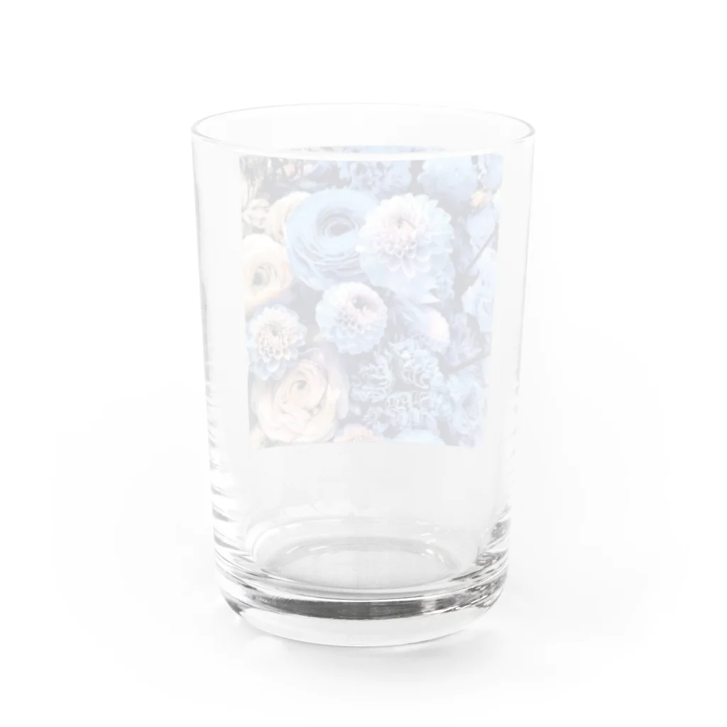 GreenTeaBreakのFloral Water Glass :back