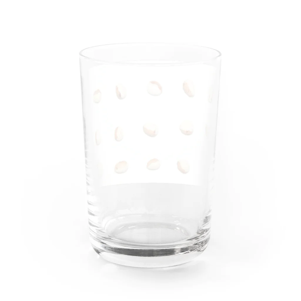 Makiko.ほのぼの.Yanoのとらまめ Water Glass :back