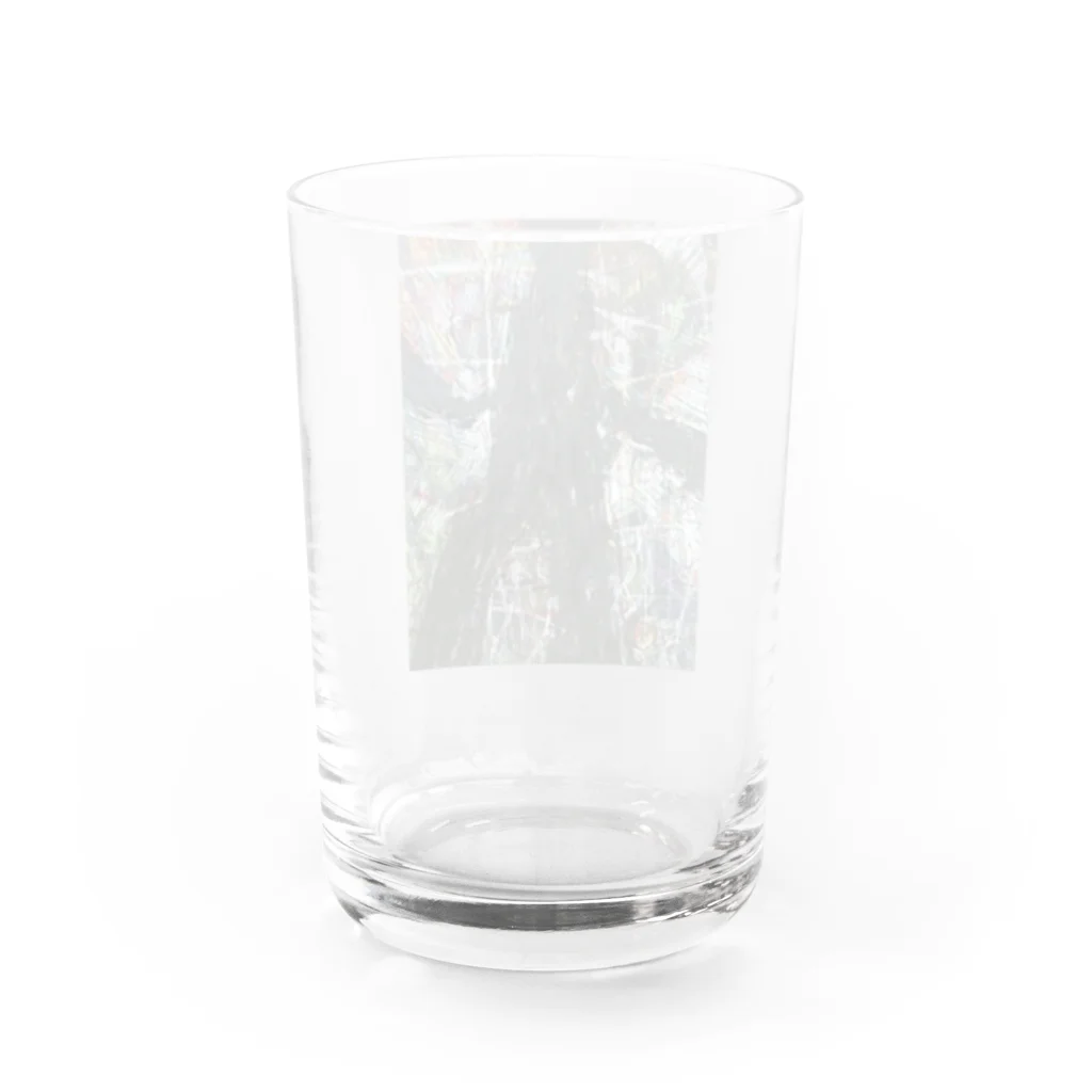 テンテンウツヤツとカゾクのMANくん Water Glass :back