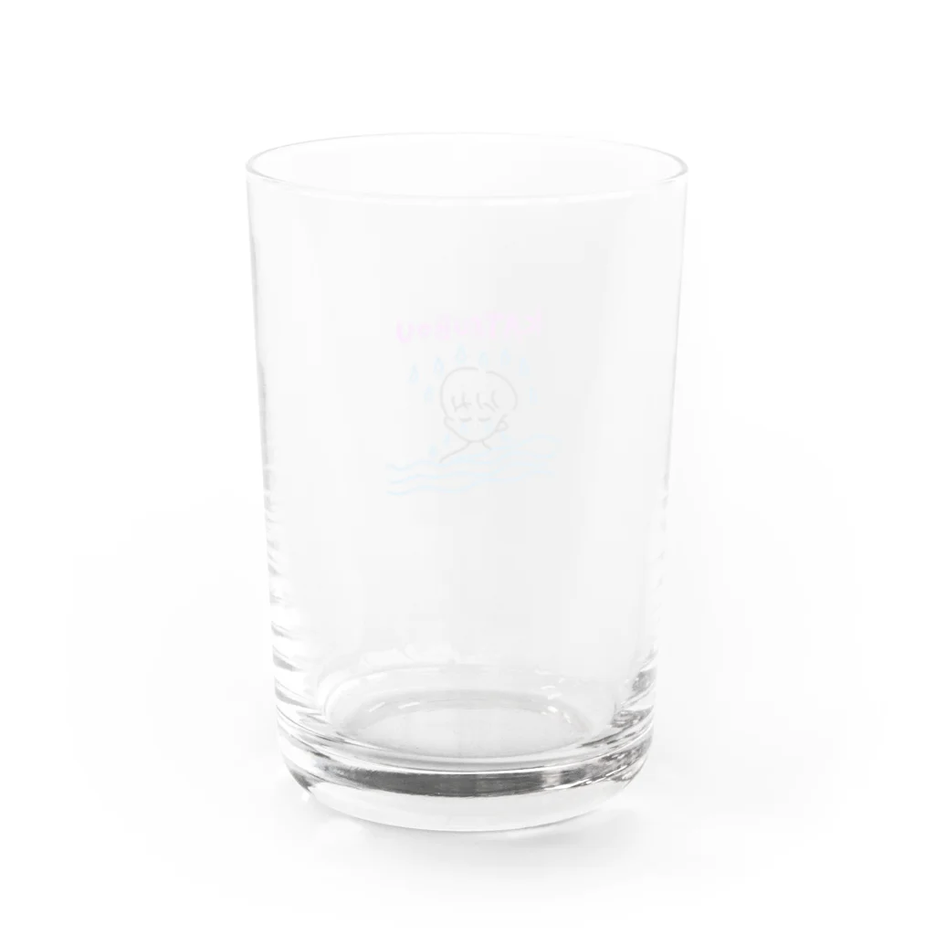 愛の無限空間の渇き Water Glass :back