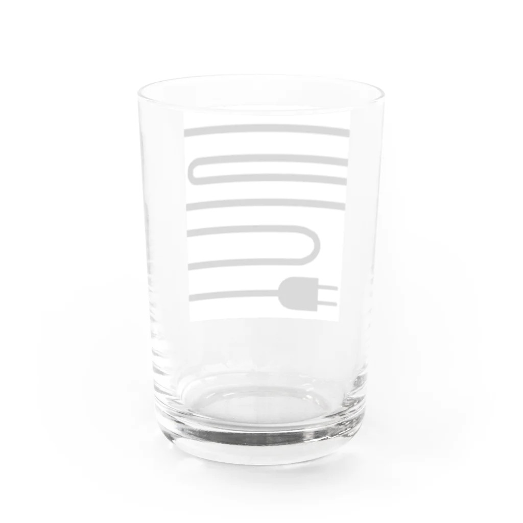 日々碌ストアの充電 Water Glass :back