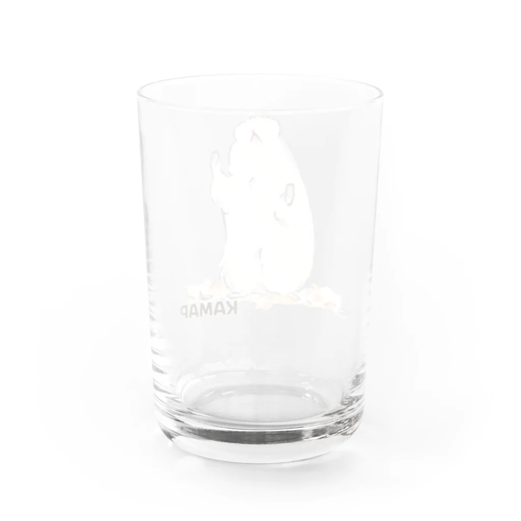 KAMAP ＆ Ricaの【KAMAP】すんすんジャンガリアン Water Glass :back