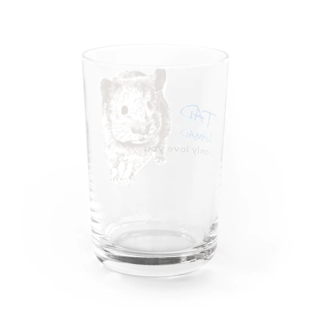 KAMAP ＆ Ricaの【KAMAP】I love TAP Water Glass :back