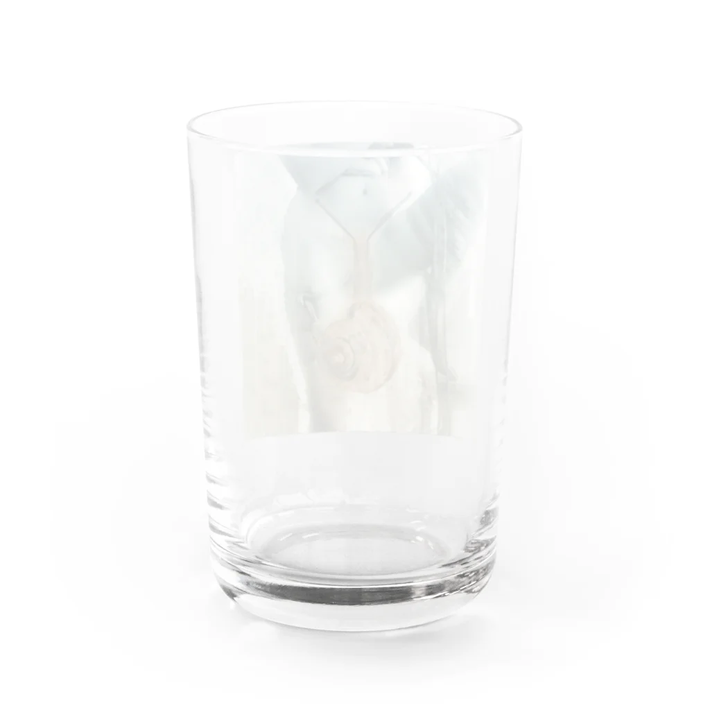 GOODNIGHT LILICOのヌメっと蝸牛 Water Glass :back