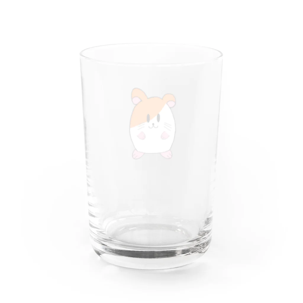 ハムスターのハムスターグッズ（全体像） Water Glass :back