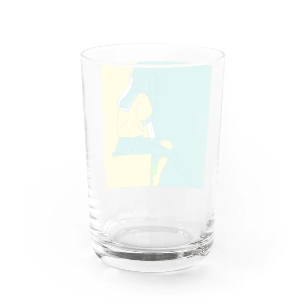 なんでも箱のツギハギ Water Glass :back