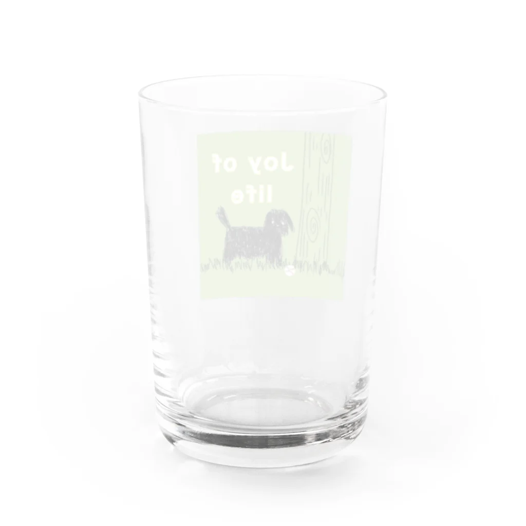 CocokoのJoy of life Water Glass :back