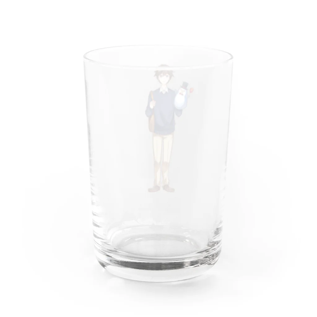 Mechu 公式の【OPEN BETA公式】波風岬グッズ Water Glass :back