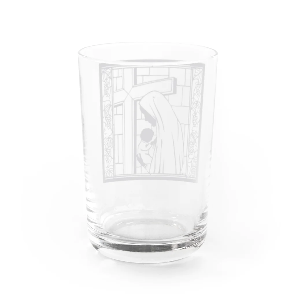 nori-TNの聖母子2 グラス反対面
