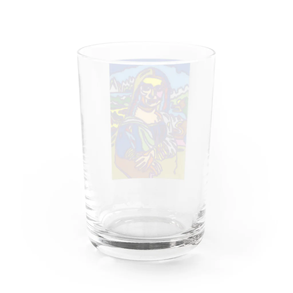 そら食堂のモナリザ Water Glass :back