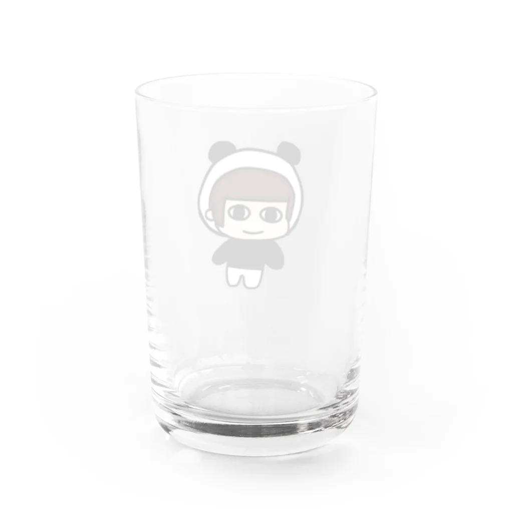 ルちゃんのぱんだこす Water Glass :back