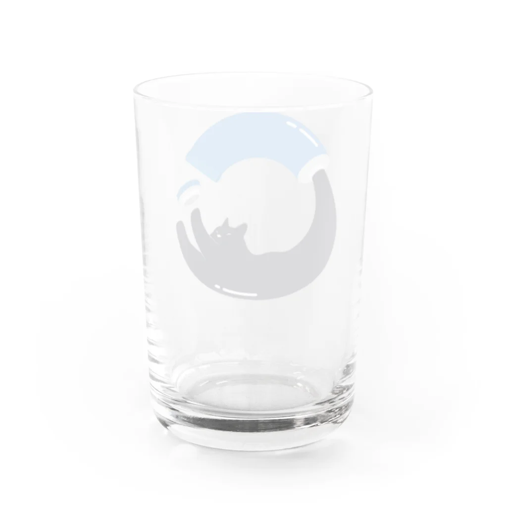 NOBODY754のCat from tube Water Glass :back