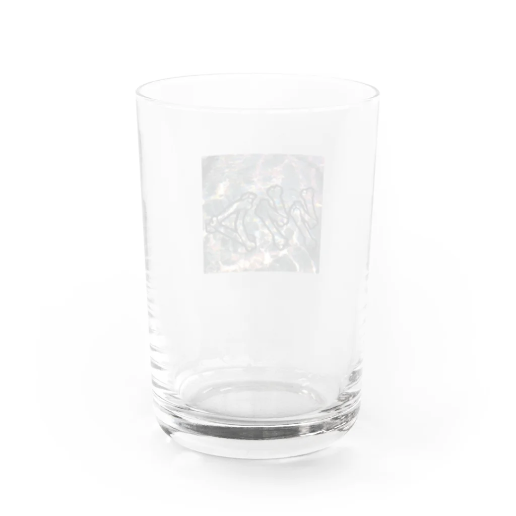 SWIVEL SLUM DIVEのキラキラグラス Water Glass :back