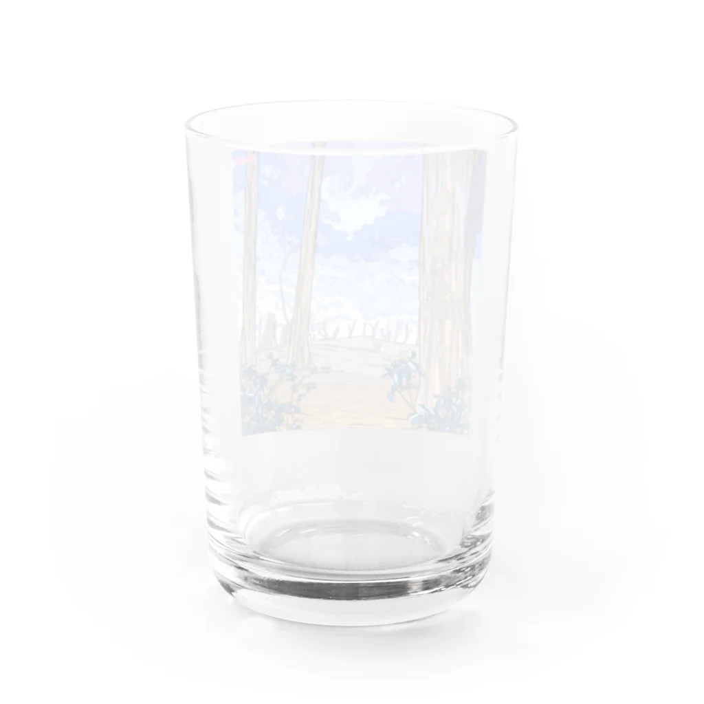 Sourambleの冬のはじまり Water Glass :back
