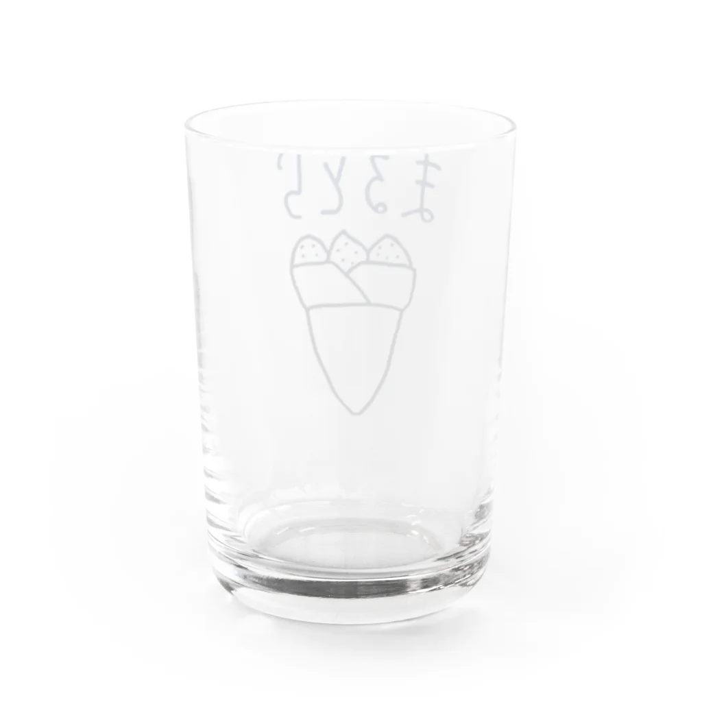 marutruckのまるとら Water Glass :back