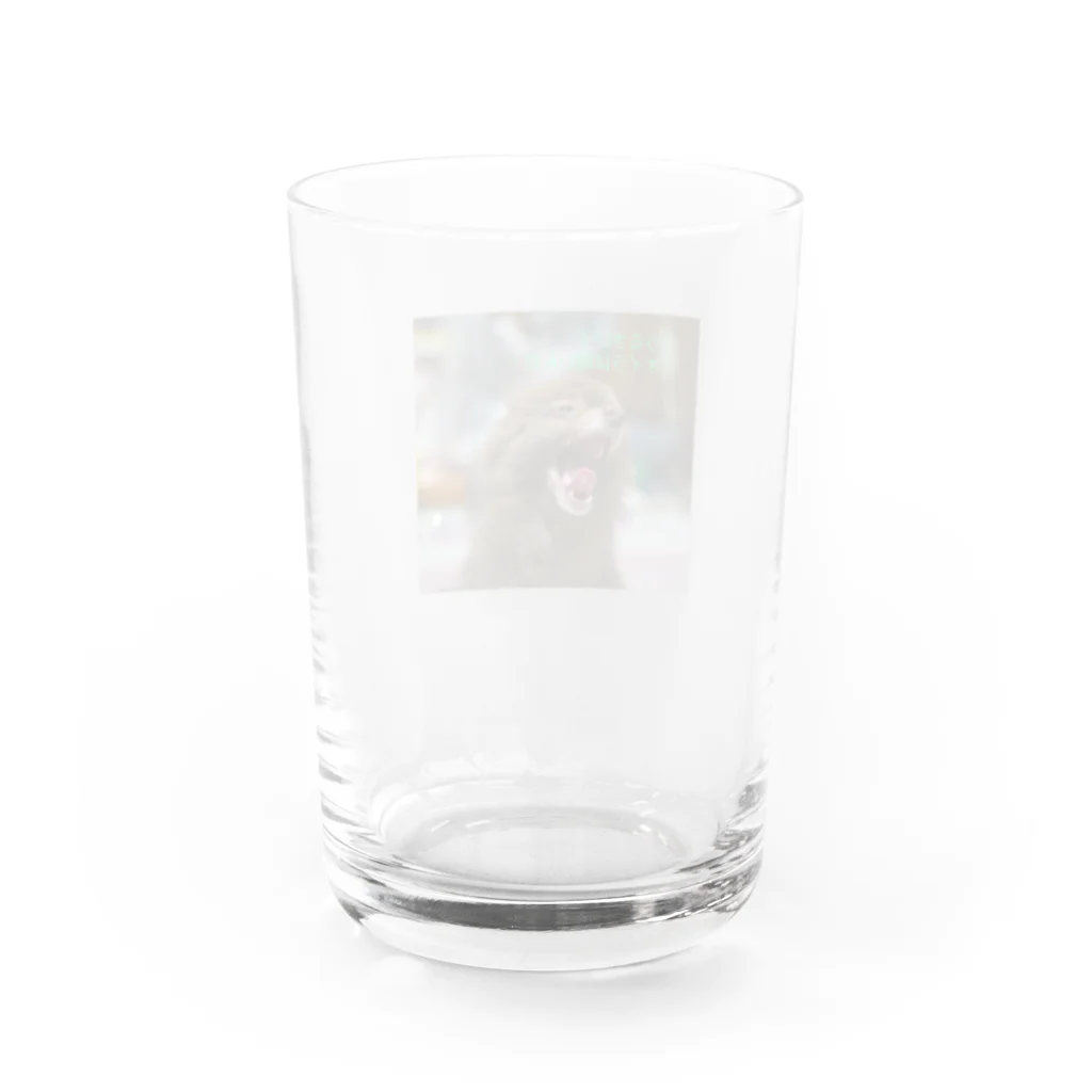 Fu3a eye'sのI'm sleepy Water Glass :back