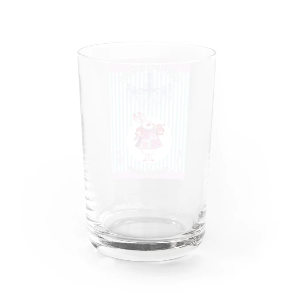 Kiyusama_bgmのCAKE FACE RABIT Water Glass :back