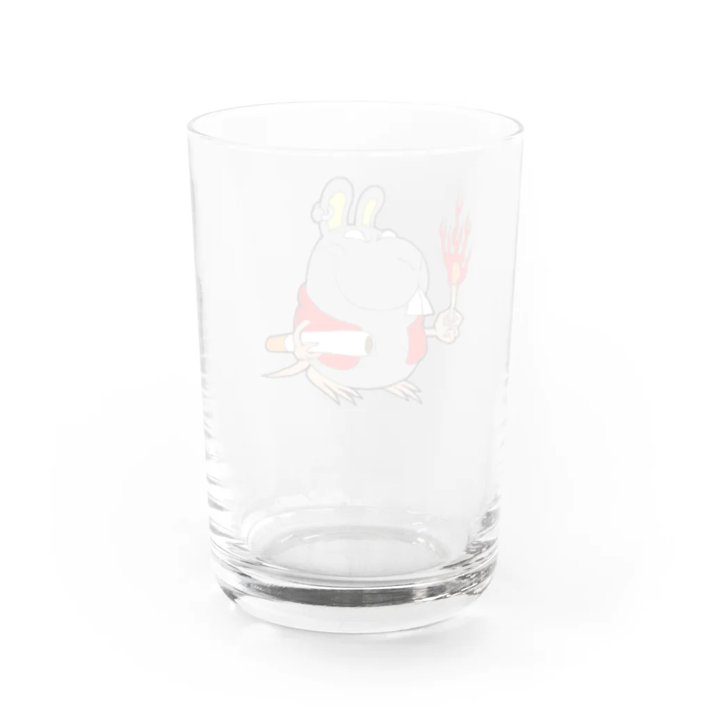 横浜 大口 宝明楼のGANG☆STAR マウス Water Glass :back