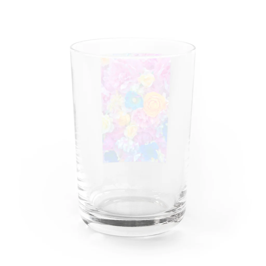 MoMoMの花柄 Water Glass :back