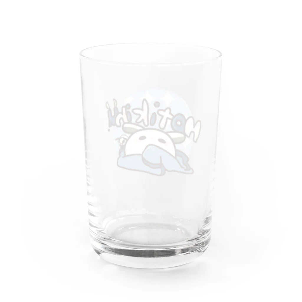 儚井 絹江のもちきぬえ Water Glass :back