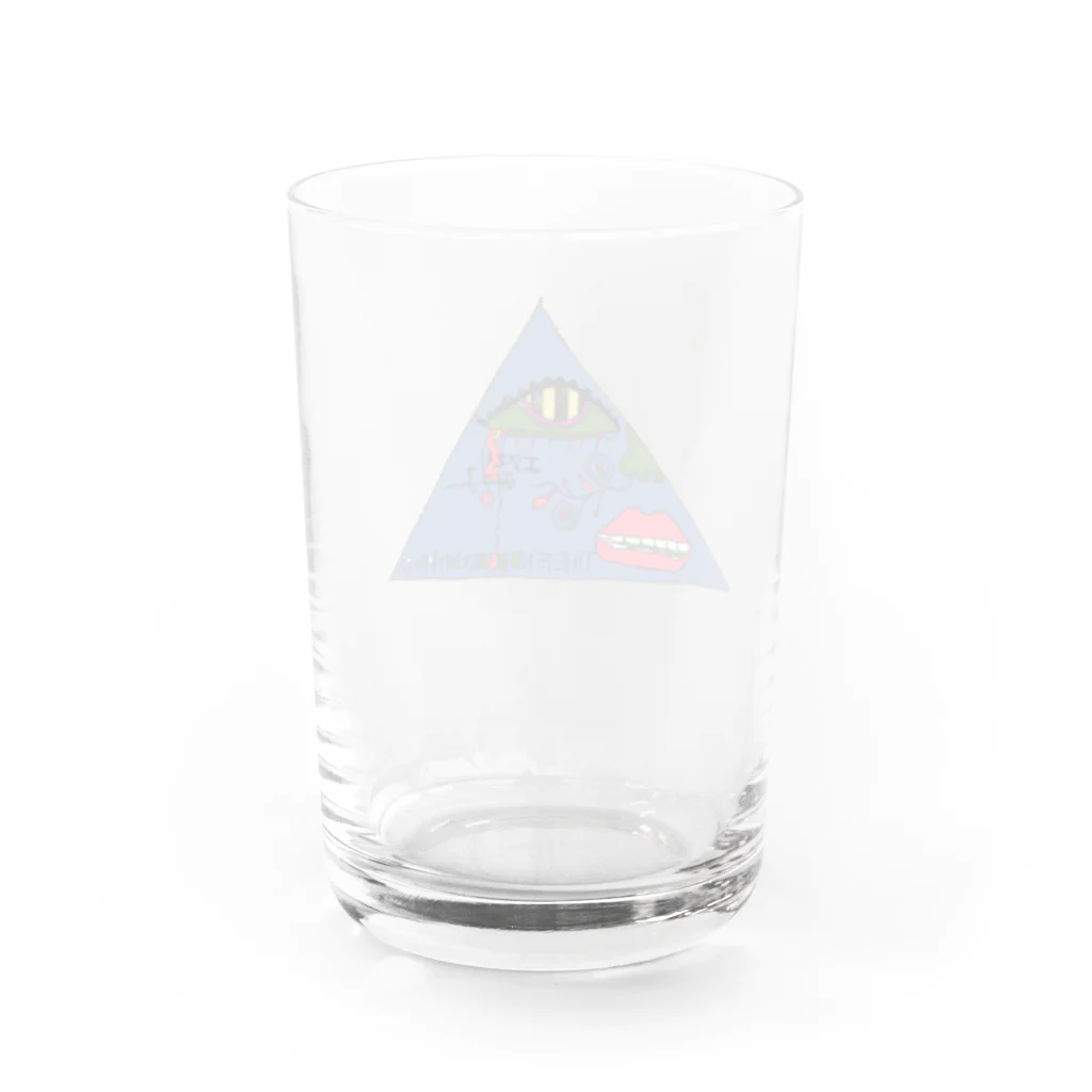 エクマリみつ子の不気味 Water Glass :back